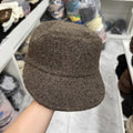 Winter Faux Sherpa Fleece Soft Baseball Cap 6W6HAT711