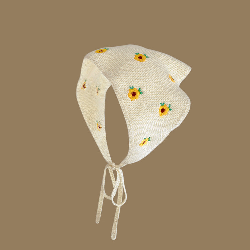 Boho Crochet Hair Bandana - DippedShop Wholesale - #9251