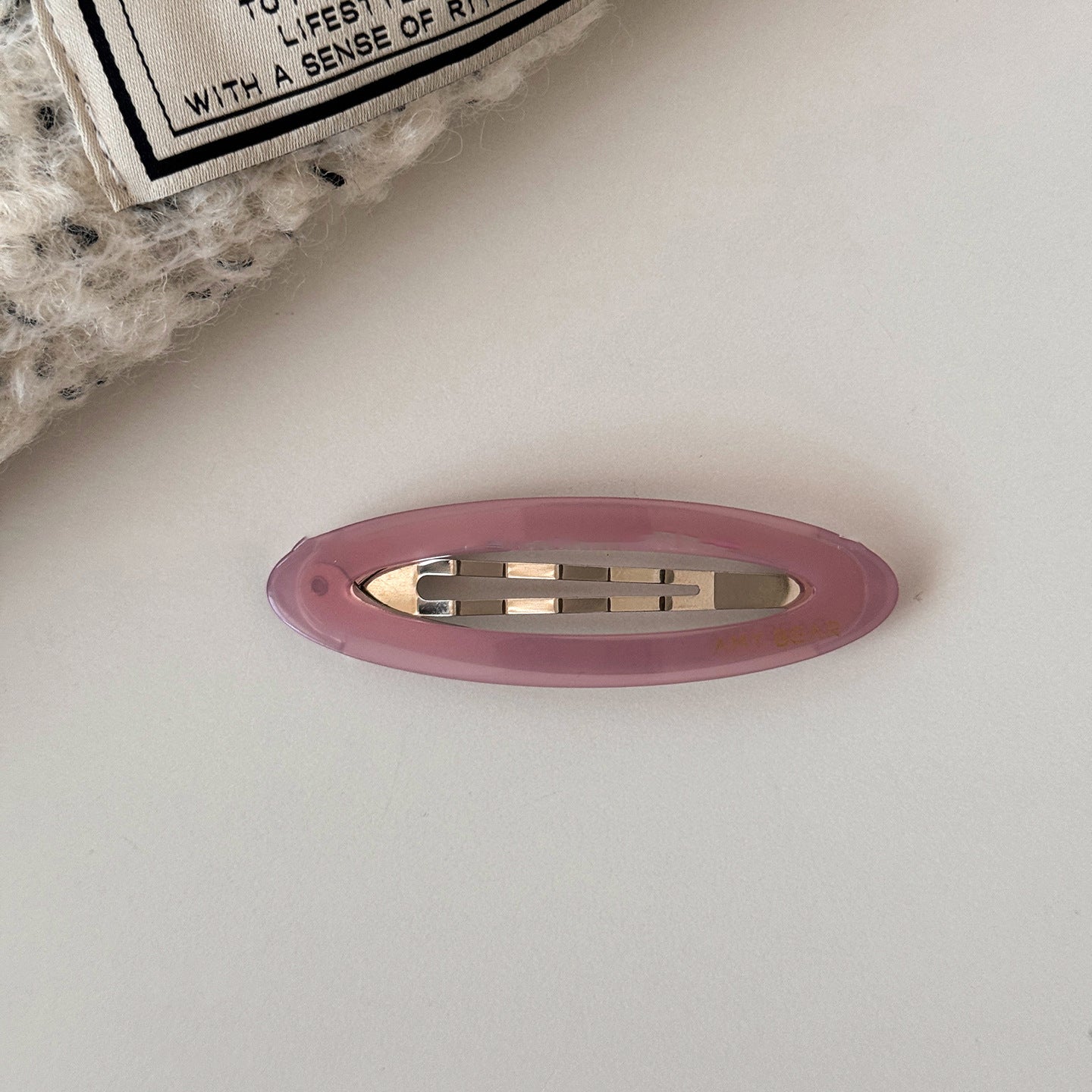 Minimalist Oval Hair Clip - DippedShop Wholesale - #7043