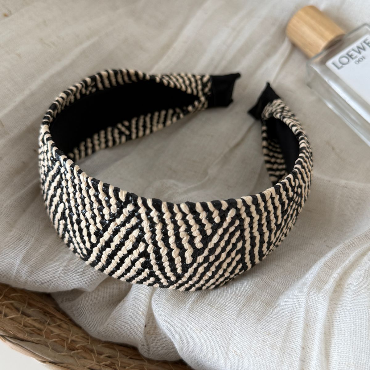 Stylish Hand Woven Hollow Out Wide Headband MK2SPM6W6HBD02