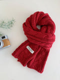 Chunky Cable Knit Scarf - DippedShop Wholesale - #4643