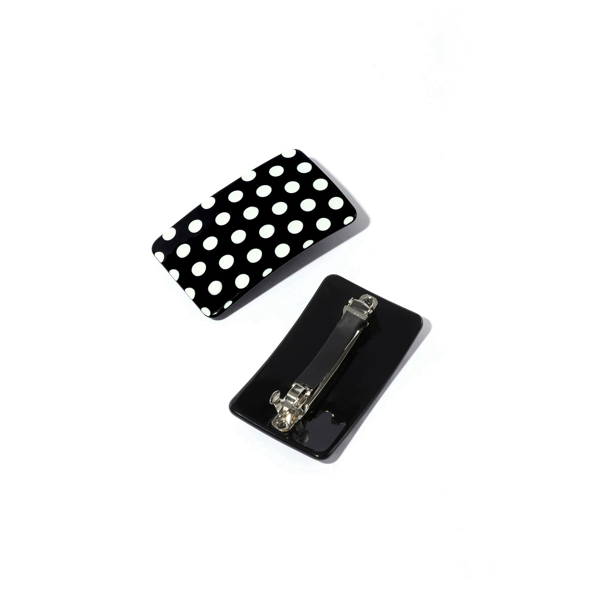 Fresh Polka Dots Non Slip Duckbill Hair Clip 8AS6HCP322T