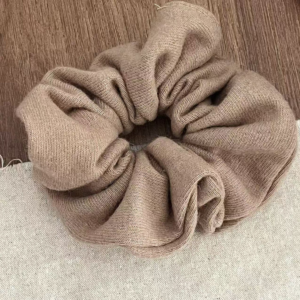 Retro Solid Color Stretchy Hair Scrunchies MK2BW6W6HSR52
