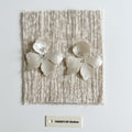 Exaggerated 3D Acetate Floral Stud Earring 6W6JER586