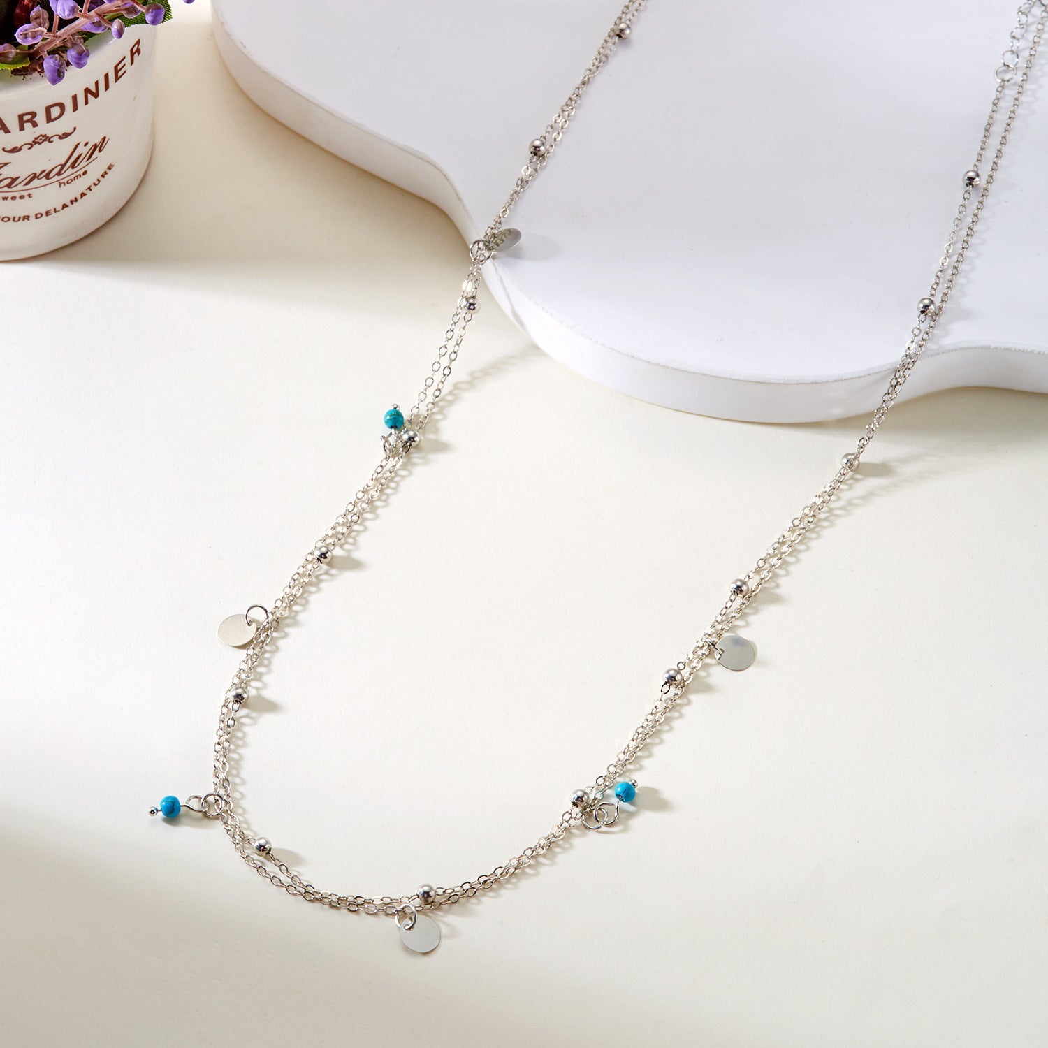 Classic Bead Tassel Layered Ad - DippedShop Wholesale - #9699