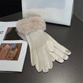 Fluffy Fur Cuff Gloves - DippedShop Wholesale - #1059