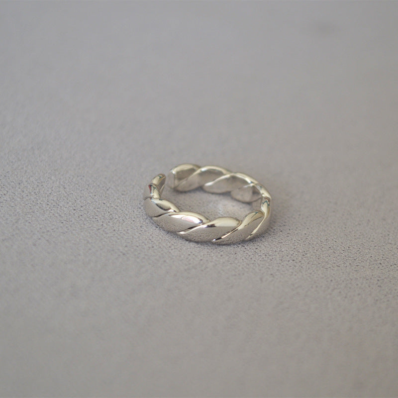 Twisted Open Ring - DippedShop Wholesale - #4611