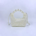Handmade Pearl Beaded Evening Purse - DippedShop Wholesale - #5459