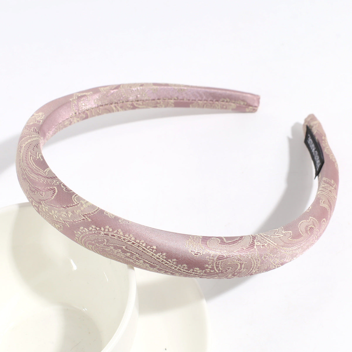 Satin Jacquard Hairband - DippedShop Wholesale - #6579