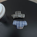 Minimalist Striped Color Block Non Slip Hair Claw 8AS6HCP255T
