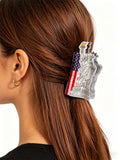 Stylish USA Statue of Liberty Hair Clip 8AS6HCP60T