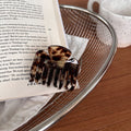Simple Marble Textutred Acetate Mini Hair Clip 6W6HCP1301