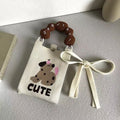 Sweet Cartoon Print Knit Crossbody - DippedShop Wholesale - #8099