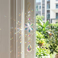 Christmas Snowflake Crystal Suncatcher Wind Chime 6H7HLS142