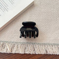 Retro Leopard Tortoise Shell Mini Hair Claw 6W6HCP1634