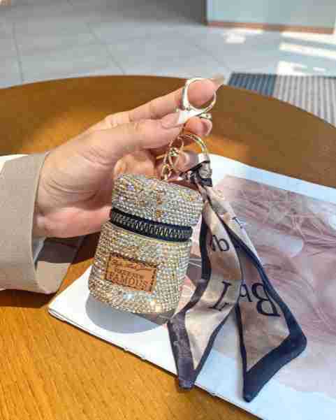 Earphone Bag Keychain Charm - DippedShop Wholesale - #6931