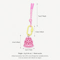 Funny Cake Pendant Keychain Bag Charm 6W10BBC342