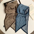 Reversible Faux Silk Scarf - DippedShop Wholesale - #0067