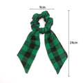 Christmas Plaid Hair Scrunchie - DippedShop Wholesale - #6035