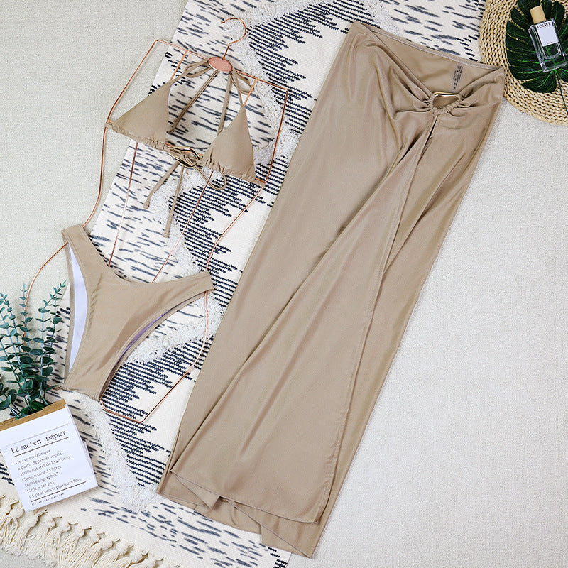 Solid Drawstring Swimwear - DippedShop Wholesale - #2643