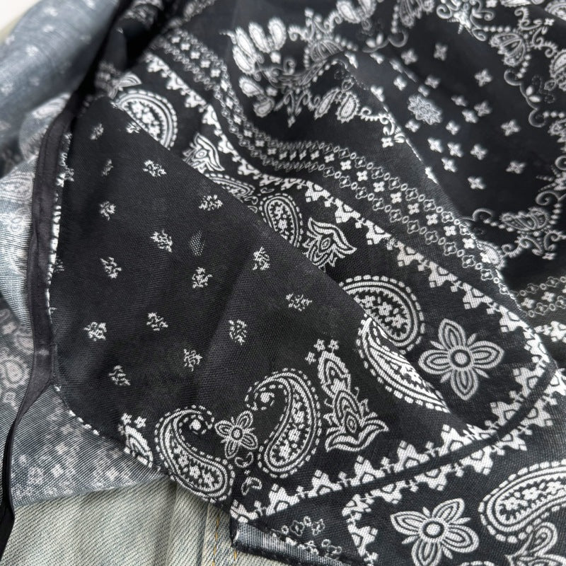 Trendy Floral Print Tie Waist Wrap Hip Scarf 6W1SL45