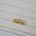 Double Layer Zircon Ring - DippedShop Wholesale - #2419