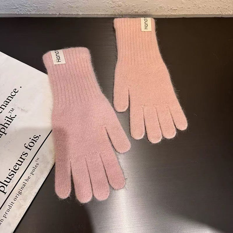 Faux Fur Touchscreen Gloves - DippedShop Wholesale - #7795