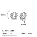 Hollow Gold Hoop Earrings - DippedShop Wholesale - #8835