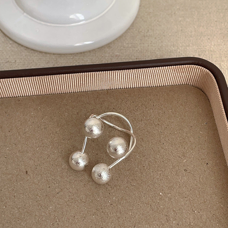 Love Heart Hollow Open Ring - DippedShop Wholesale - #8051