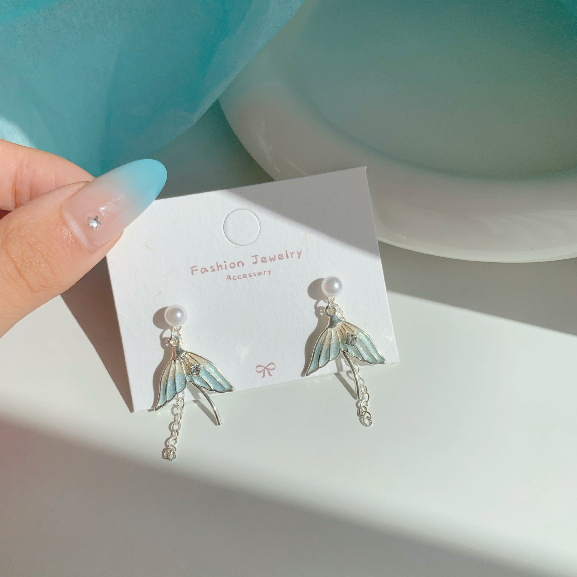 Sea Shell Stud Earrings - DippedShop Wholesale - #0083