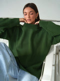 Solid Loose Sweater - DippedShop Wholesale - #1363