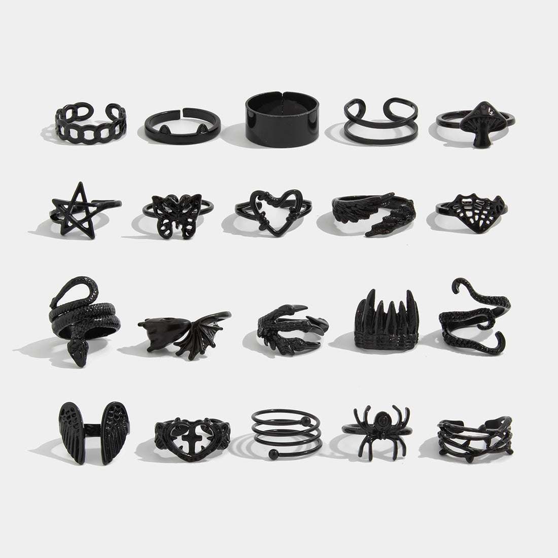 Snake Open Ring - DippedShop Wholesale - #8755