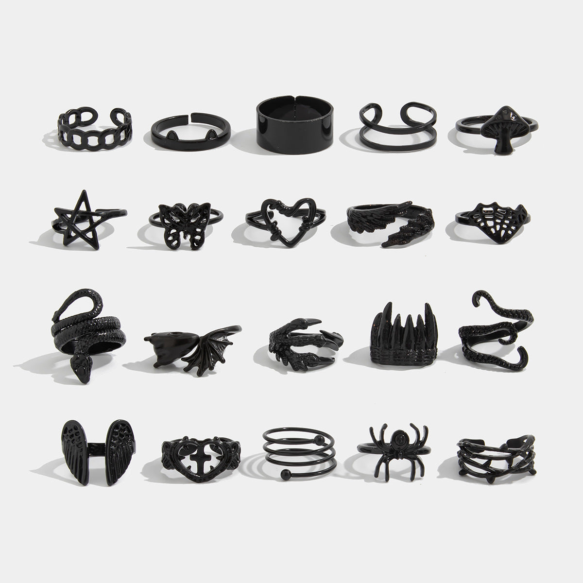 Snake Open Ring - DippedShop Wholesale - #1523