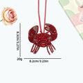 Creative Handmade Beads Jellyfish Bag Charm 6W10BBC799