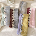 Cute Color Contrast Wool Blend Knit Scarf 6W6NSC129