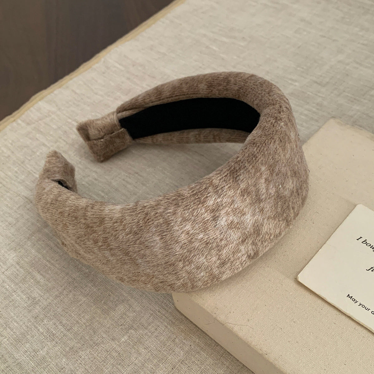 Plush Wide Headband - DippedShop Wholesale - #7011