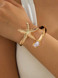 Simple Irregular Pearl Starfis - DippedShop Wholesale - #3827
