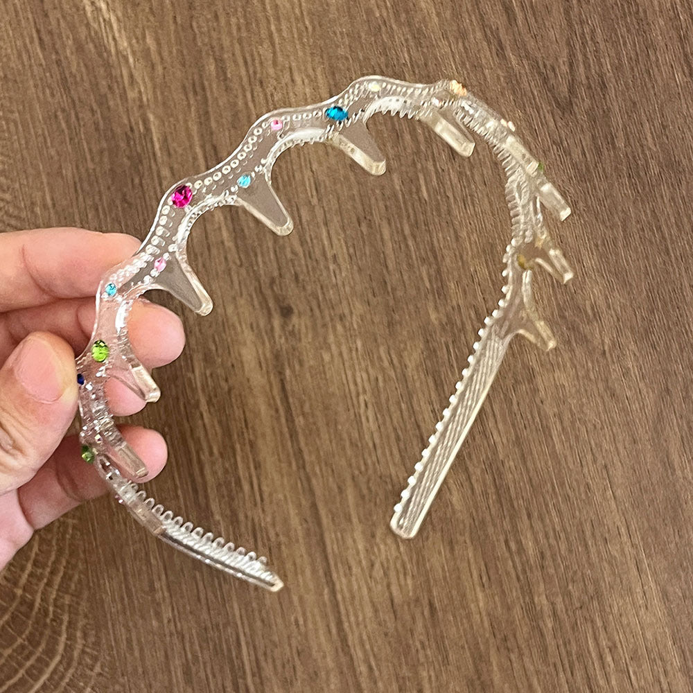 Stylish Colorful Rhinestones Non Slip Headband MK2SPM6W6HBD19