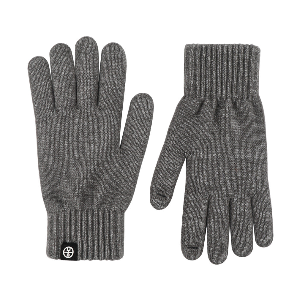 Solid Thermal Knit Gloves - DippedShop Wholesale - #4835