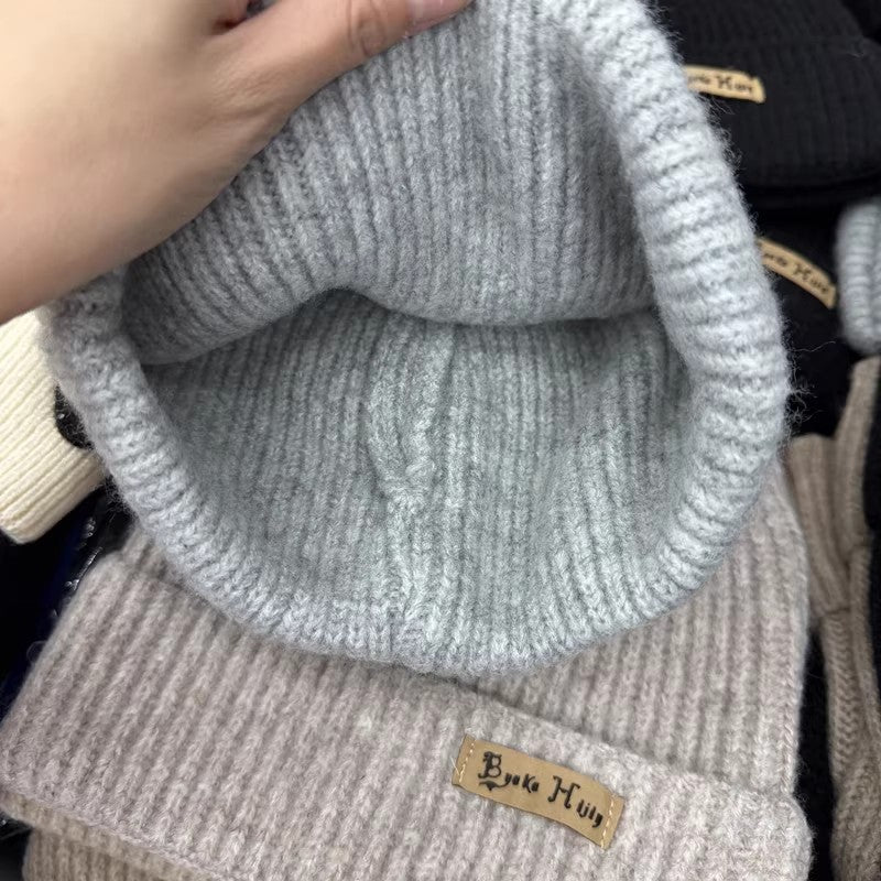 Cute Soft Cat Ears Knit Beanie Hat 6W6HAT713