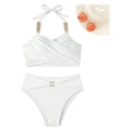 Solid Halter Bikini - DippedShop Wholesale - #3187