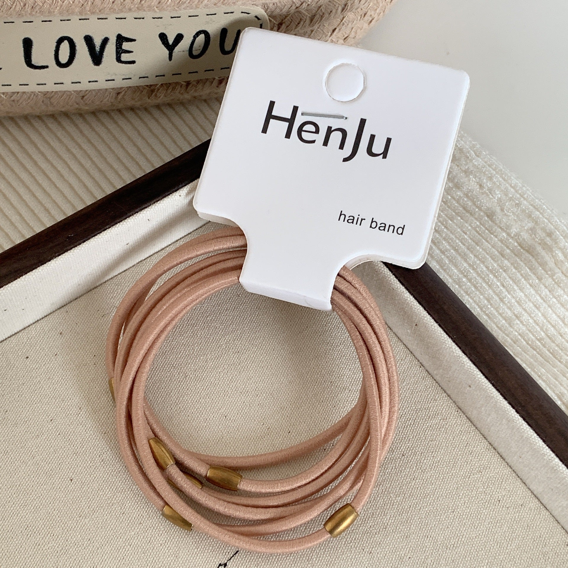 Minimalist Solid Color High Elastic Hair Tie MK2BLW6W6HHT29