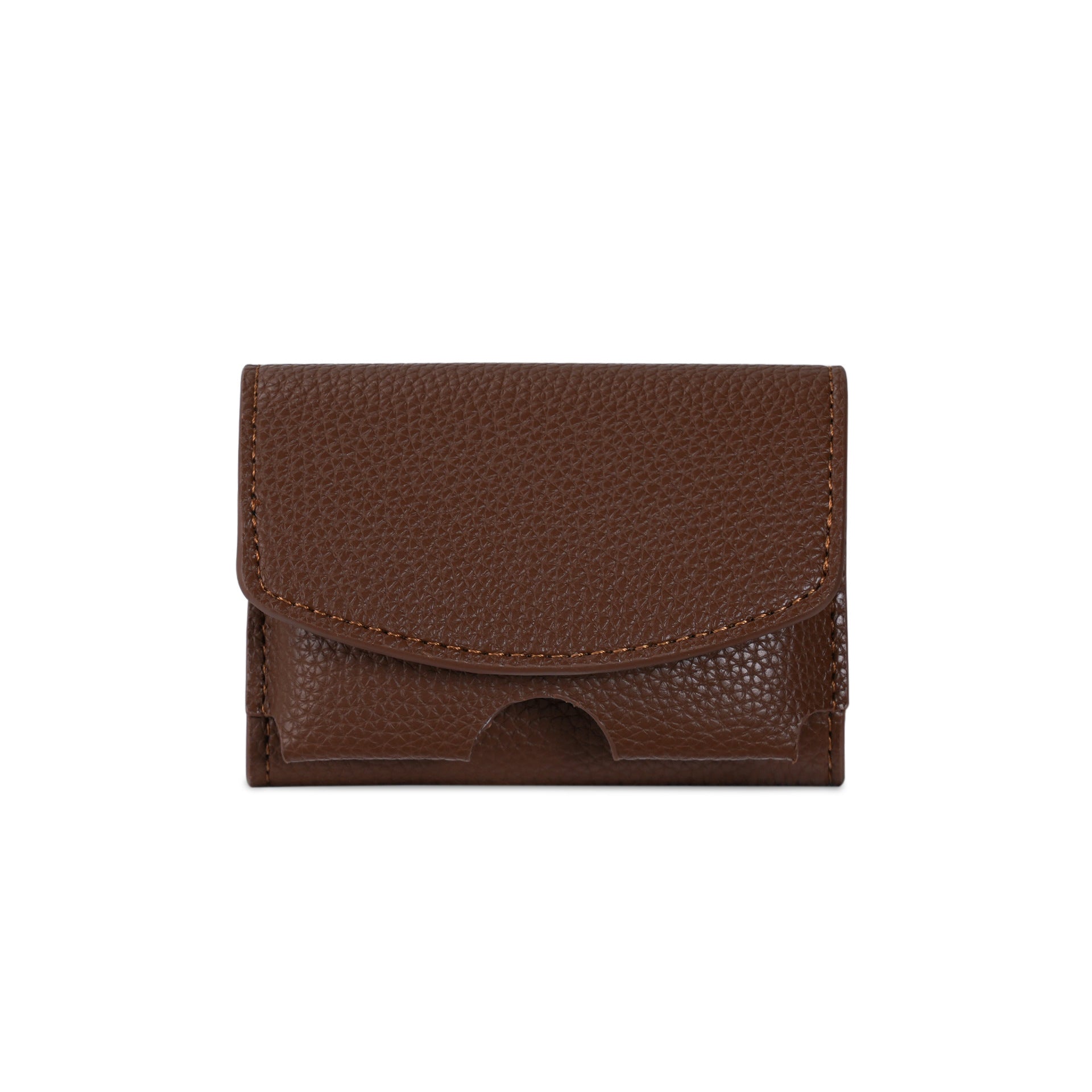 Minimalist Solid Color PU Coin Purse Wallet 6S10BWB144