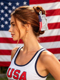 Stylish USA Statue of Liberty Hair Clip 8AS6HCP60T