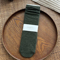 Plaid Slouchy Crew Socks - DippedShop Wholesale - #3379