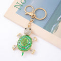 Funny Rhinestones Dolphin Pendant Keychain Bag Charm 6W10BBC632