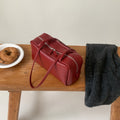 Trendy Solid Color Boston Shoulder Bag 6W10BBG2356
