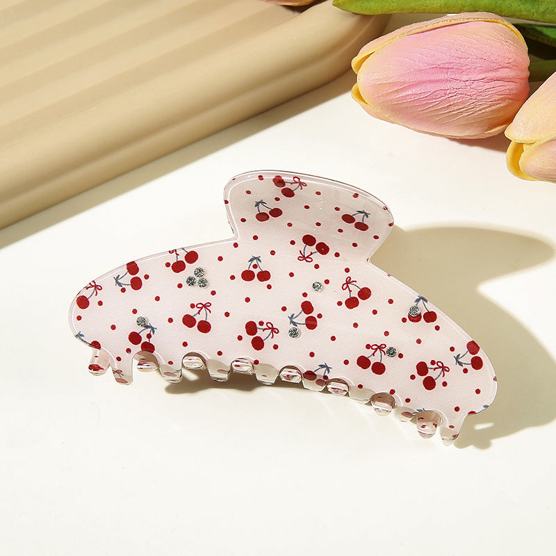 Vintage Flower Rhinestone Hair Clip - DippedShop Wholesale - #9107