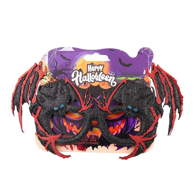 2+Halloween Decor Bats Party Glasses DPJG2601