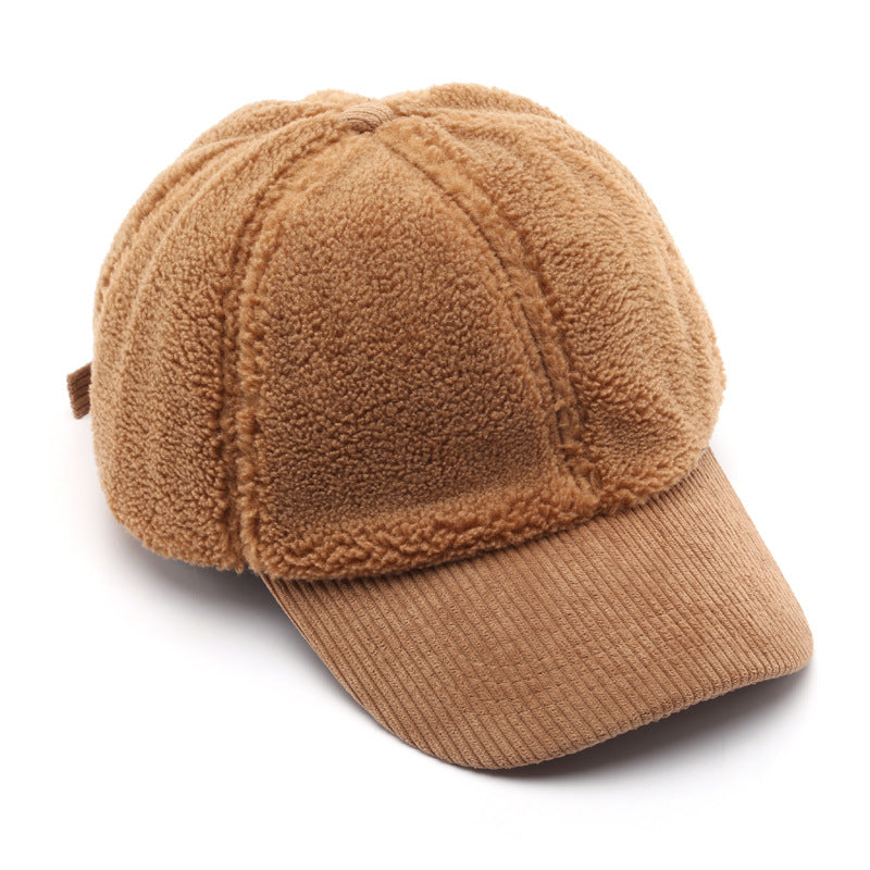 Sherpa Corduroy Baseball Cap - DippedShop Wholesale - #2451